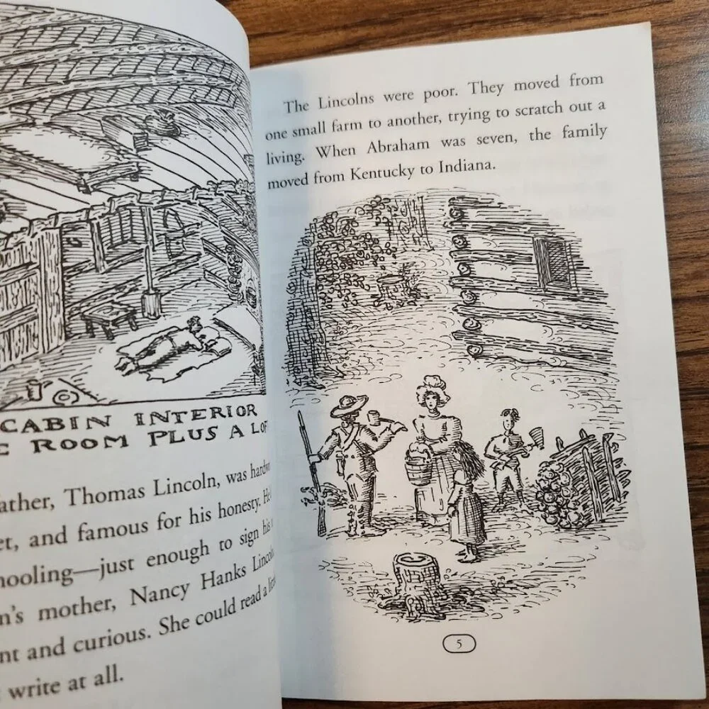 Who Was Abraham Lincoln?  by Janet B. Pascal Who HQ Biography Book Paperback